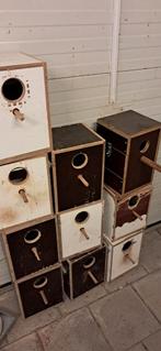 Broedblokken  22 x 25 x en 32 cm hoog, Ophalen, Hout, Broedkooi of Kweekkooi