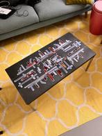 Vintage Adri tegel salontafel, Huis en Inrichting, Tafels | Bijzettafels, Overige materialen, Gebruikt, Vintage, 55 tot 75 cm