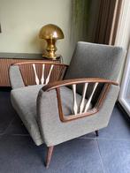 2 vintage fauteuils, Gebruikt, Minder dan 75 cm, Ophalen of Verzenden, 50 tot 75 cm