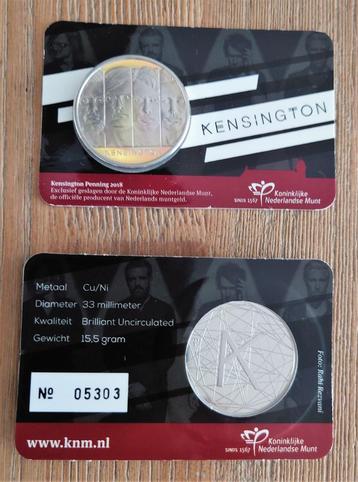 Kensington Penning 2018 in coincard beschikbaar voor biedingen