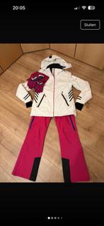 Ski Outfit Compleet - Falcon Skipak & Softshell Broek, Ophalen of Verzenden, Zo goed als nieuw, Maat 42/44 (L), Pak