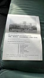 Stoomtram Tiel, buren Culemborg reclamefolder 1906, Boeken, Ophalen of Verzenden, Zo goed als nieuw, Tram