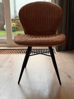 Mangohouten eettafel (120cm) + 4 MX Sofa stoelen'., Huis en Inrichting, Tafels | Eettafels, Ophalen, Gebruikt, Rond, Vier personen