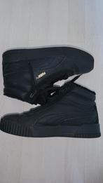 Puma Hoge Sneakers Zwart Mt 40 - Zo Goed Als Nieuw, Puma, Zwart, Ophalen of Verzenden, Sneakers of Gympen