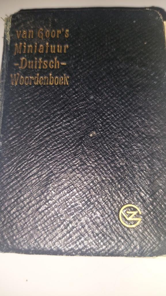 Duits woordenboekje - Van Goor's Miniatuur, 2e druk, Boeken, Woordenboeken, Overige uitgevers, Duits, Gelezen, Van Goor