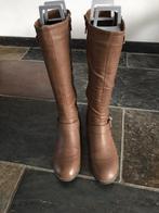 Laarzen maat 37 ( zonder laarzenspanners), Kleding | Dames, Schoenen, Ophalen of Verzenden, Zo goed als nieuw, Bruin, Hoge laarzen