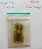 Stempel Kerst 338 Clearstamp, Hobby en Vrije tijd, Stempelen, Ophalen of Verzenden, Gebruikt, Clearstamp