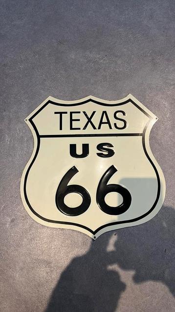 Route 66 - metalen wand bord beschikbaar voor biedingen