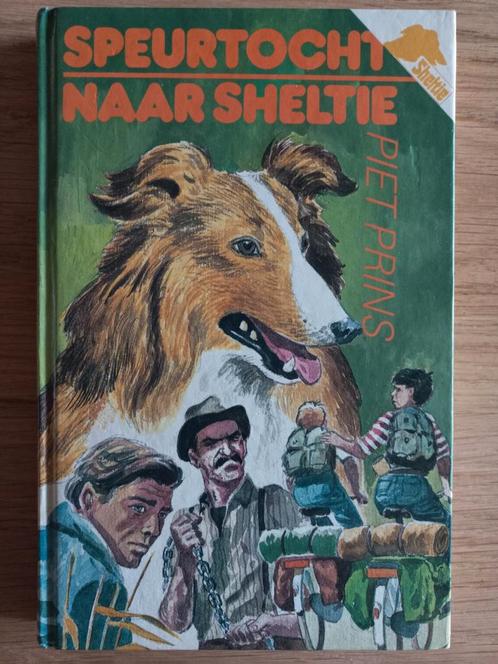 Speurtocht naar Sheltie, Piet Prins, spannend chr jeugdboek, Boeken, Avontuur en Actie, Gelezen, Ophalen of Verzenden