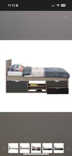 Kinderbed 90x200, Verstelbaar, 90 cm, Eenpersoons, Wit