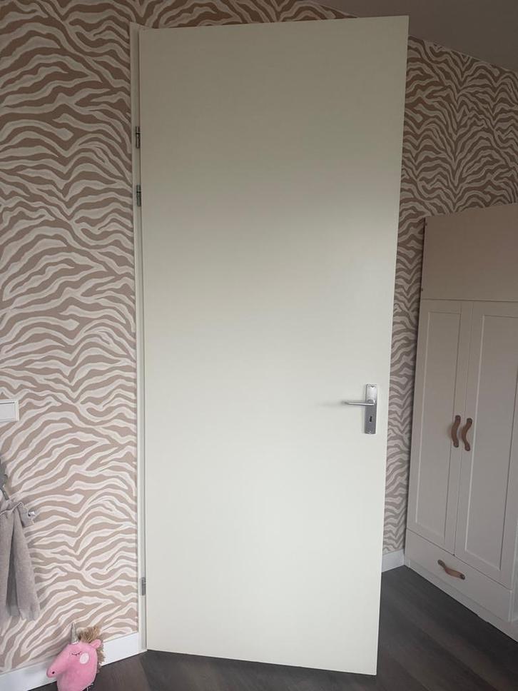 2 Berkvens Opdek Binnendeuren Rein Wit (RW) 231,5x88, Doe-het-zelf en Verbouw, Deuren en Horren, Gebruikt, Overige typen, 215 cm of meer