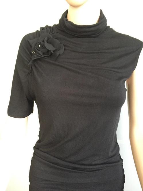 E1022 Kocca mt. S=36 jurk jurkje feestjurk  feest, Kleding | Dames, Jurken, Zo goed als nieuw, Maat 36 (S), Zwart, Knielengte