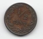 Nederland ½ cent 1906 KM# 133, Postzegels en Munten, Ophalen of Verzenden, Koningin Wilhelmina, Losse munt