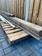 Steigerplanken 4x 5 meter, Ophalen, Gebruikt, 25 tot 50 mm, Plank