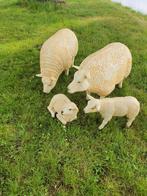 Set van 4 Texelse Schapen, Tuin en Terras, Tuinbeelden, Ophalen, Nieuw, Kunststof, Dierenbeeld