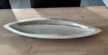 Aluminium Schaal Ovaal 67 x 20 cm beschikbaar voor biedingen
