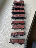8x Piko ho Bak en Bagagewagens Deutsche Reichsbahn., Hobby en Vrije tijd, Modeltreinen | H0, Gelijkstroom, Wagon, Zo goed als nieuw