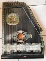 Vintage citer zither tafelharp, Muziek en Instrumenten, Ophalen of Verzenden, Gebruikt