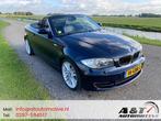 BMW 1-serie Cabrio 125i High Executive, Auto's, BMW, Euro 5, Gebruikt, Zwart, 2996 cc