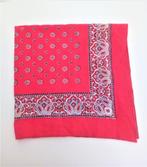 rode bandana 100% katoen/hoofdband/boerenzakdoek, Sieraden, Tassen en Uiterlijk, Uiterlijk | Haarverzorging, Ophalen of Verzenden