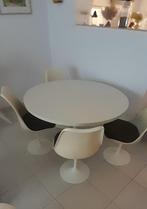 Vintage Design Eero Saarinen, Huis en Inrichting, Stoelen, Ophalen, Stof, Gebruikt, Wit