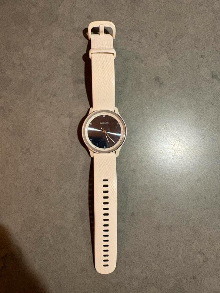 Garmin vivomove sport - smartwatch, Sieraden, Tassen en Uiterlijk, Smartwatches, Zo goed als nieuw, Android, Wit, Afstand, Waterdicht