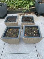 Leuke Bloembak met Bolletjes, Ophalen, Kunststof, Gebruikt, Minder dan 30 cm