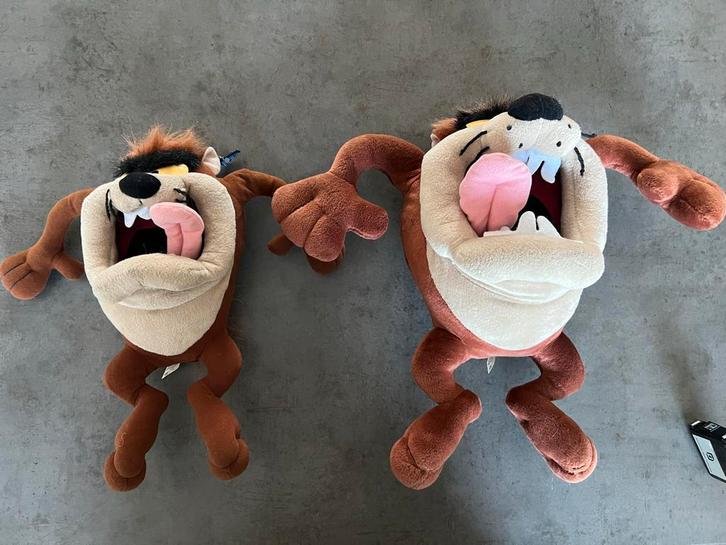 Taz Looney Toons Knuffels - Set van 2!, Kinderen en Baby's, Speelgoed | Knuffels en Pluche, Zo goed als nieuw, Overige typen, Ophalen of Verzenden