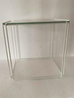 Max Sauze design bijzettafel Isocele , jaren 70, Minder dan 45 cm, Minder dan 55 cm, Gebruikt, Jaren 80