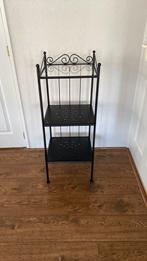 Leuk zwart metalen IKEA RÖNNSKAR kastje, Huis en Inrichting, Ophalen of Verzenden, Zo goed als nieuw