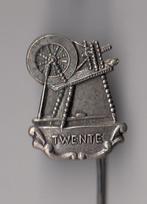 Twente Spinnewiel speldje, Verzamelen, Speldjes, Pins en Buttons, Gebruikt, Niet vindbaar, Niet vindbaar, Speldje of Pin