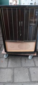 Vintage radio/tv meubel(kast). Jaren '50/'60. Merk Greatz, Antiek en Kunst, Antiek | Tv's en Audio, Ophalen