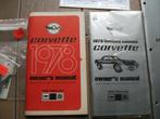 CORVETTE 1978 OWNERS MANUAL, Ophalen