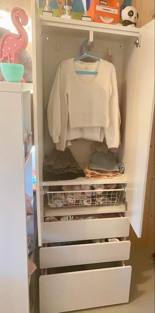 IKEA Småstad / Platsa kinderkast (wit), Huis en Inrichting, Kasten | Kledingkasten, Zo goed als nieuw, 150 tot 200 cm, 50 tot 100 cm
