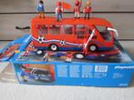 Playmobil oranje supportersbus 5025, Kinderen en Baby's, Speelgoed | Playmobil, Complete set, Zo goed als nieuw, Verzenden