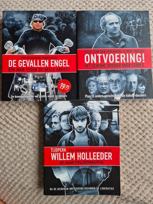 John van den Heuvel - Onderwereld boeken (3 stuks), Boeken, Biografieën, Zo goed als nieuw, Politiek, Ophalen of Verzenden