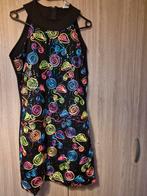 Jurk Neon met pailletjes Carnaval, Kleding | Dames, Ophalen of Verzenden, Zo goed als nieuw, Carnaval