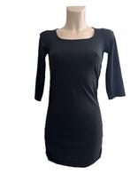 Moq jurk S, Zwart, Ophalen of Verzenden, Zo goed als nieuw, Maat 36 (S)