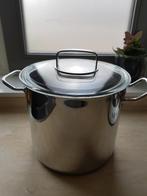 7 liters pan is geschikt voor induktie, Huis en Inrichting, Ophalen of Verzenden, Zo goed als nieuw, Rvs