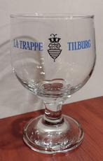 Oud La Trappe Glas 33cl Blauw Logo. (A), Verzamelen, Biermerken, Ophalen of Verzenden, Gebruikt, Glas of Glazen, La Trappe