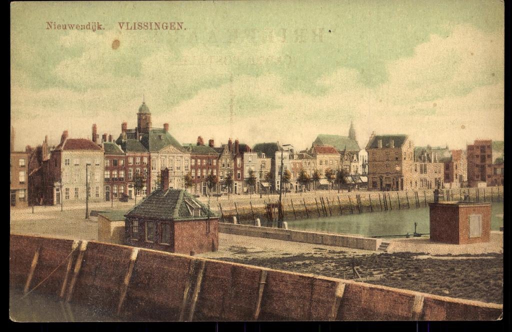 Vlissingen (Zld.), Nieuwendijk, gelopen 1920, Verzenden, Voor 1920, Gelopen, Zeeland
