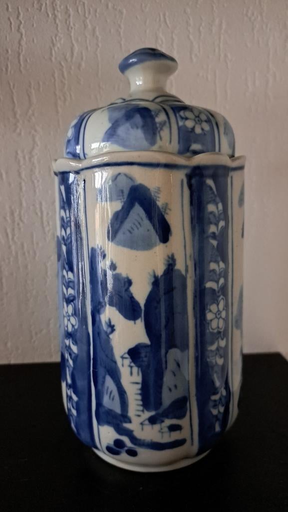 Chinese porseleinen voorraadpot met deksel, Antiek en Kunst, Antiek | Keramiek en Aardewerk, Ophalen of Verzenden