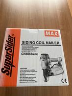 MAX Coilnailer CN565S2 / nieuw in doos, Doe-het-zelf en Verbouw, Nieuw, Ophalen of Verzenden