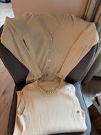 Beige Top & Vest Set - YAYA - XL, Beige, Maat 42/44 (L), Ophalen of Verzenden, Zo goed als nieuw