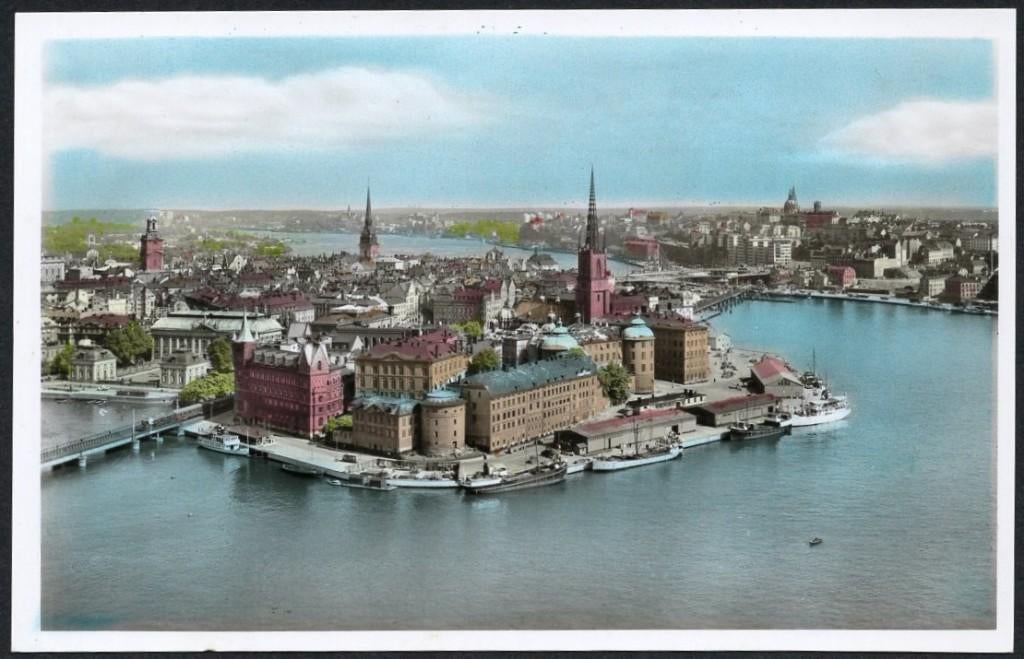 Zweden - Stockholm, Verzenden, 1920 tot 1940, Ongelopen, Overig Europa