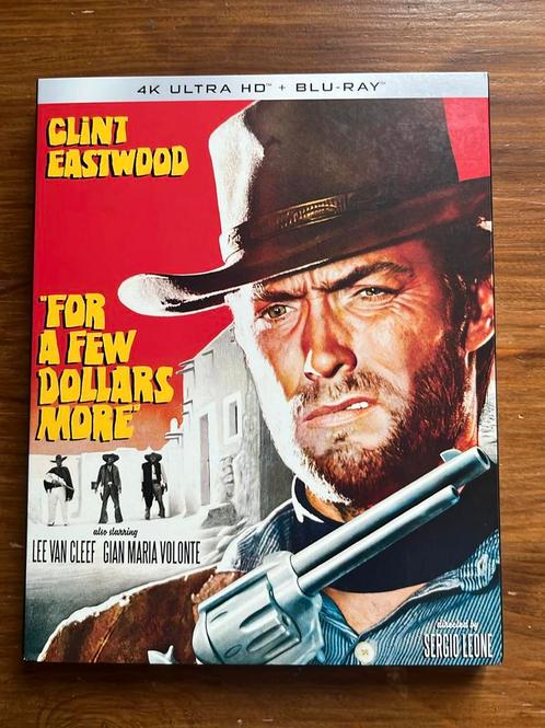 For a few Dollars More 4k UHD (US import), Cd's en Dvd's, Blu-ray, Zo goed als nieuw, Filmhuis, Boxset, Ophalen of Verzenden