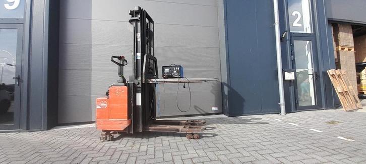 bt stapelaar tot 450cm dubbel hef, Doe-het-zelf en Verbouw, Palletwagens en Pompwagens, Gebruikt, Ophalen of Verzenden