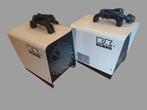 2x Remko Elektrische Ventilator Bouw Kachels 2.2KW, 30 tot 80 cm, Gebruikt, Kachel, Minder dan 60 cm
