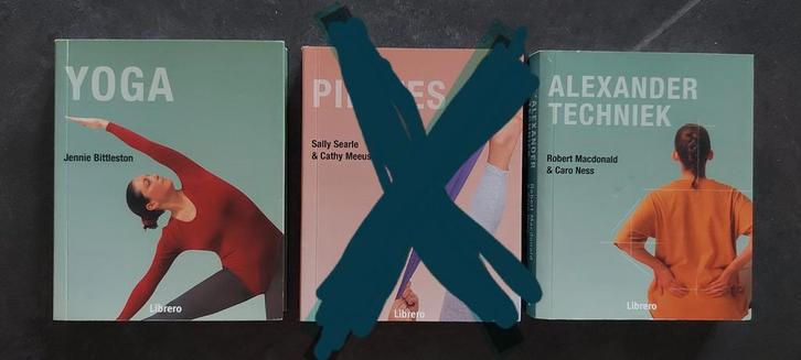 Libero Yoga en Alexander Techniek - 2 Boeken, Boeken, Hobby en Vrije tijd, Gelezen, Overige onderwerpen, Ophalen of Verzenden