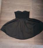 H&M strapless gala jurk / cocktail maat 36, Kleding | Dames, Gelegenheidskleding, Galajurk, Zwart, Ophalen of Verzenden, Zo goed als nieuw